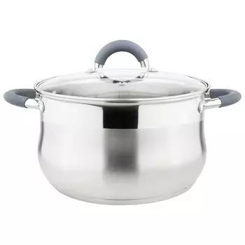 Кастрюля Mallony TOSKANA-24 6,1л, нерж. сталь