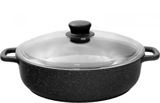 Кастрюля-жаровня Традиция Гранит 26 см ТГ9263