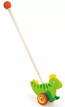Каталка динозавр на палке в коробке VIGA 50963