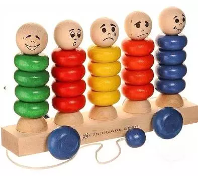 Каталка Краснокамская Игрушка "Квинтет" арт.КАТ03 /12