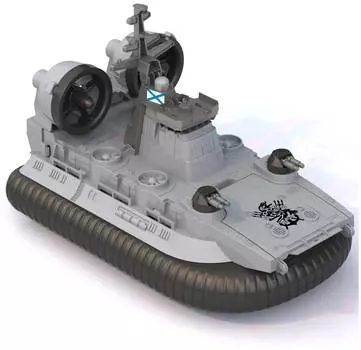 Катер-амфибия Нордпласт "Кайман" на воздушной подушке