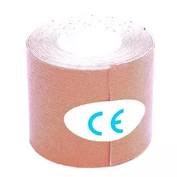 Кинезио лента Bradex SF 0192 5 м*5 см, бежевая