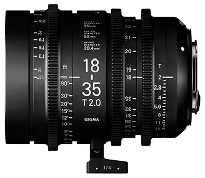Кинообъектив Sigma 18-35mm T2 CE(M) CANON EF