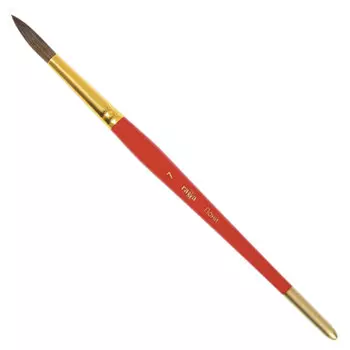 Кисть ГАММА пони (1 штука), круглая, №7, 280618.04.07, (15 шт.)