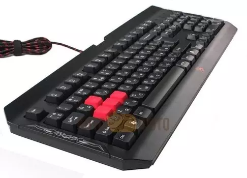 Клавиатура A4Tech Bloody Q100 черный