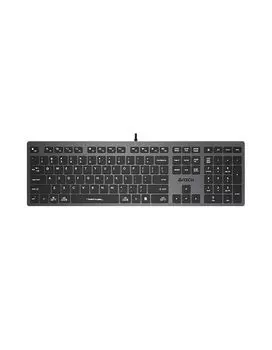 Клавиатура A4Tech Fstyler FX50 серый