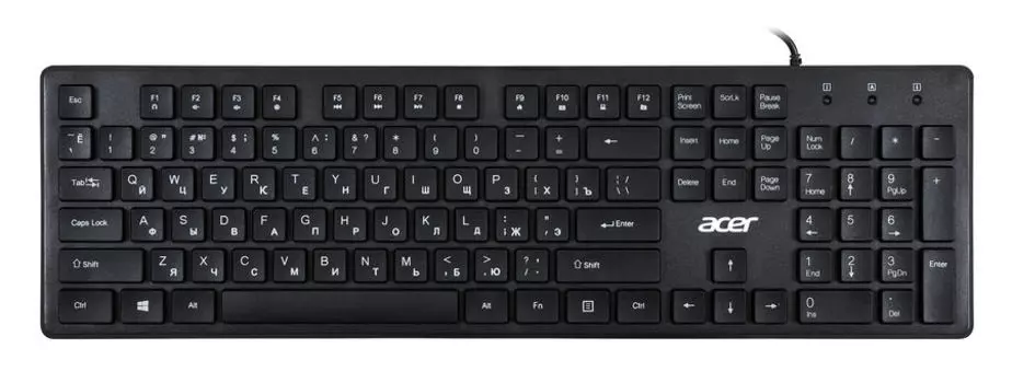 Клавиатура Acer OKW020 (ZL.KBDEE.001) черный