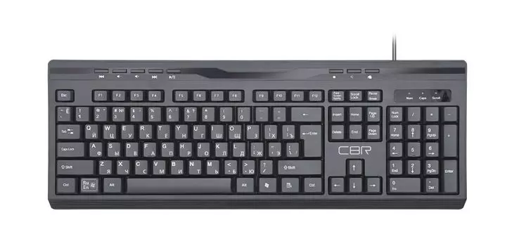 Клавиатура CBR CBR KB 335HM Black USB