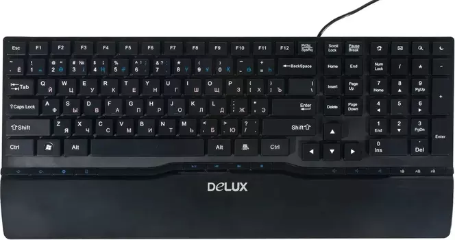 Клавиатура Delux Digion PTDLK1882U Black-Green