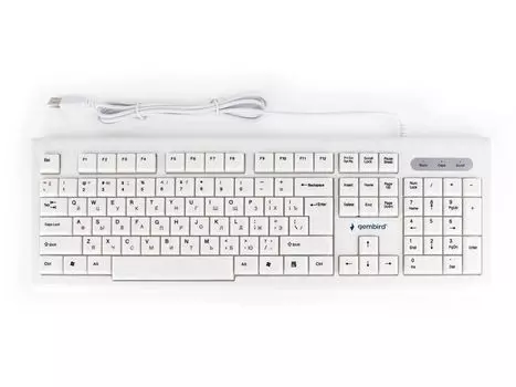 Клавиатура Gembird KB-8354U white (KB-8354U)