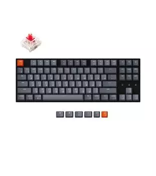 Клавиатура Keychron K8 White, Gateron Red Switch (K8G1)