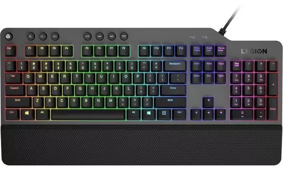 Клавиатура Lenovo Legion K500 RGB черный (GY40T26479)