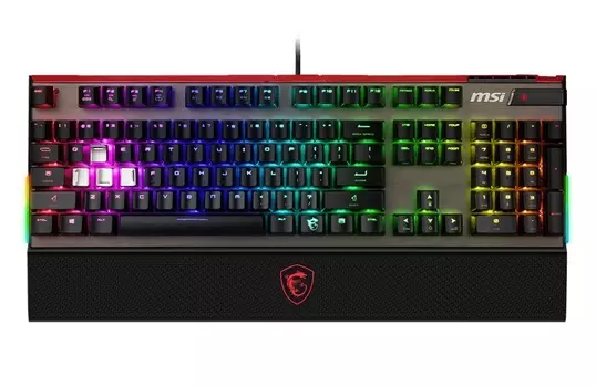 Клавиатура MSI Gaming Black RU Vigor GK80 CR