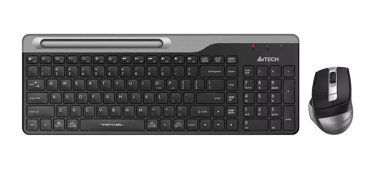 Клавиатура + мышь A4Tech Fstyler FB2535C черный/серый