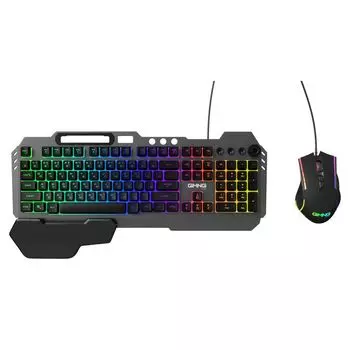 Клавиатура + мышь Oklick GMNG 700GMK черный (1533156)