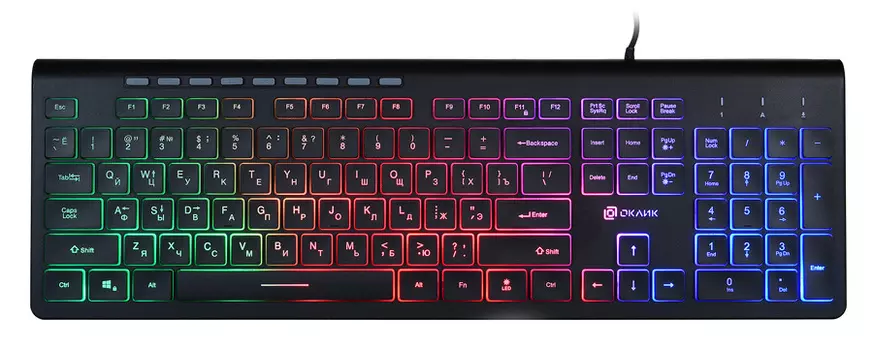 Клавиатура Oklick 490ML черный