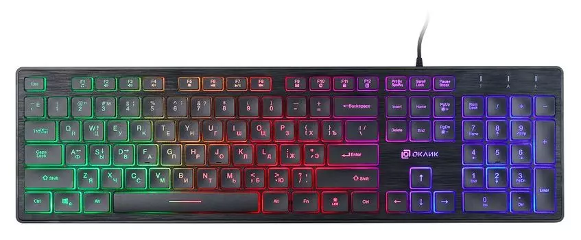 Клавиатура Oklick 550ML черный