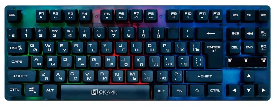 Клавиатура Oklick 707G CIRCUS черный USB