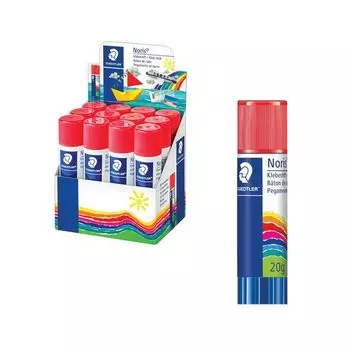 Клей-карандаш STAEDTLER (Германия), 20 г, 960 20 NCA, (12 шт.)