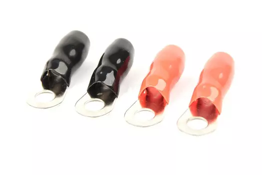 Клемма кольцевая ACV RM37-1426 (4шт, 2красных+2черных)