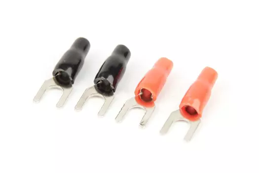 Клемма (вилка) ACV RM37-1430 (4шт, 2красных+2черных)
