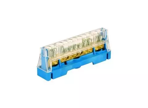 Клемма винт. п/п 15х5.5ммх1 зел. на DIN-рейку DKC T1615