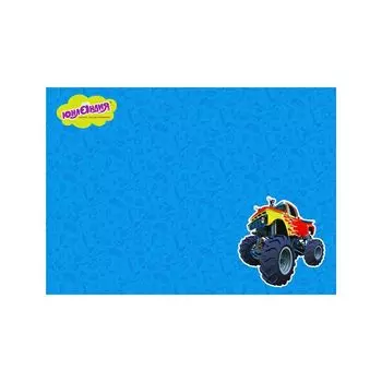 Клеёнка настольная для занятий творчеством ЮНЛАНДИЯ, БИГФУТ, 50х70 см, ПВХ, 662458