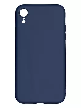 Клип-кейс Alwio для Apple iPhone Xr, soft touch, тёмно-синий
