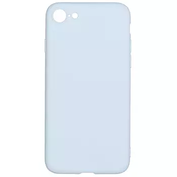 Чехол клип-кейс PERO софт-тач для iPhone 7 голубой