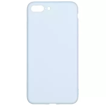 Чехол клип-кейс PERO софт-тач для iPhone 7 Plus голубой