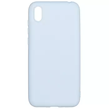 Чехол клип-кейс PERO софт-тач для Huawei Y5 2019 голубой