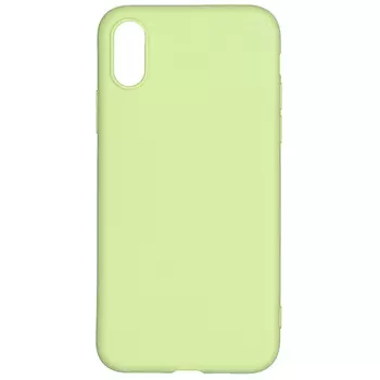 Чехол клип-кейс PERO софт-тач для iPhone XS мятный