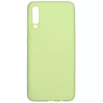 Клип-кейс PERO софт-тач для Samsung A70 мятный