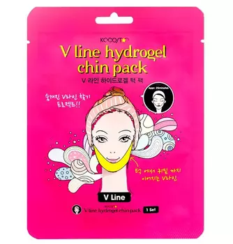 Kocostar Гидрогелевая лифтинг-маска для подбородка, 9 гр