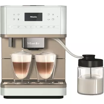 Кофемашина Miele CM 6360 LOCM белый металлик