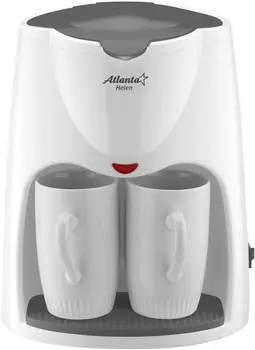 Кофеварка Atlanta ATH-2208 White