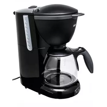 Кофеварка Braun KF560/1 с фильтром Brita черная