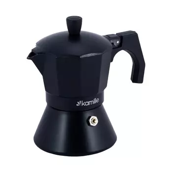 Кофеварка гейзерная Kamille KM-2511 черный
