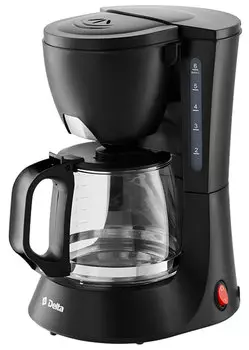 Кофеварка капельная Delta DL-8153 черный