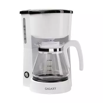 Кофеварка капельная Galaxy GL 0709 белая