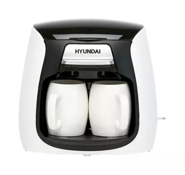 Кофеварка капельная Hyundai HYD-0204 белый