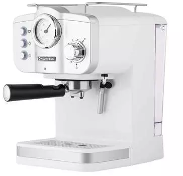 Кофеварка рожковая Maunfeld MF-735WH PRO, 15 Бар