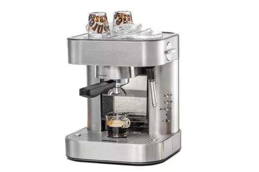 Кофеварка рожковая Rommelsbacher EKS 2010 Steel