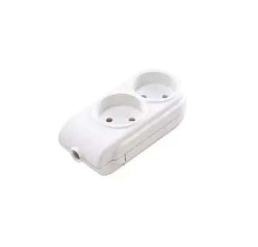 Колодка удлинителя 2-м без заземл. защ. шторки Makel N2010000