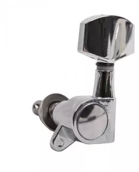 Колок одиночный правый Alice AS-016R хром маленький бутон