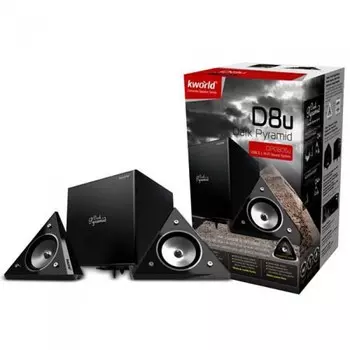 Колонки KWorld Dark Pyramid D8U 2.1 8W USB