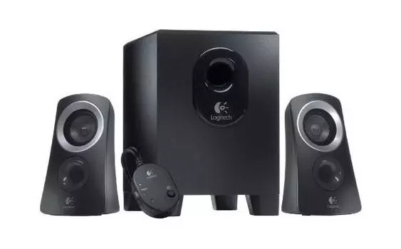 Колонки Logitech Z313 2.1 черный 25Вт