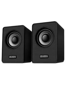 Колонки Sven 135 2.0 черный 6Вт