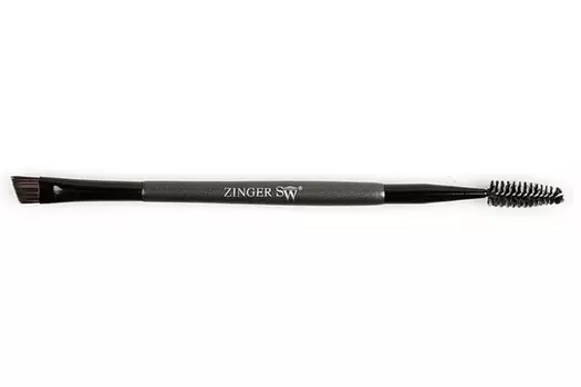 Комбинированная щётка-кисть для бровей Zinger DB9002