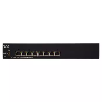 Коммутатор Cisco SF350-08-K9-EU